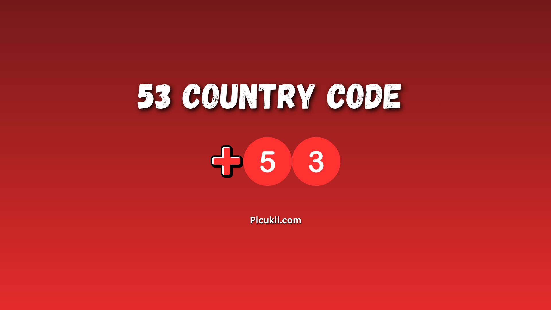 53 Country Code