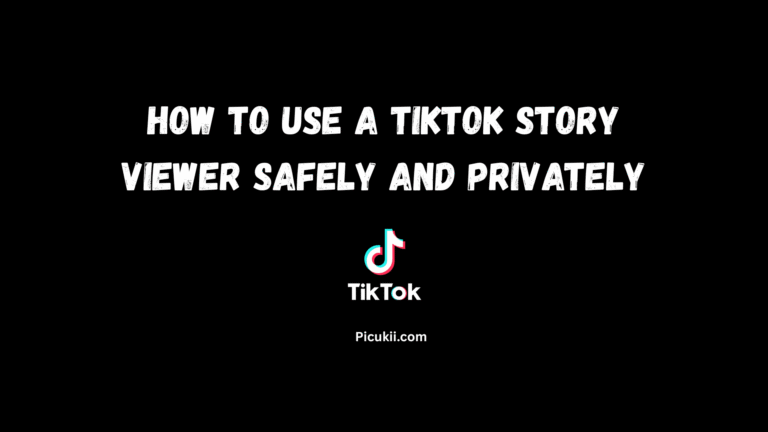 How to Use a TikTok Story Viewer Safely and Privately