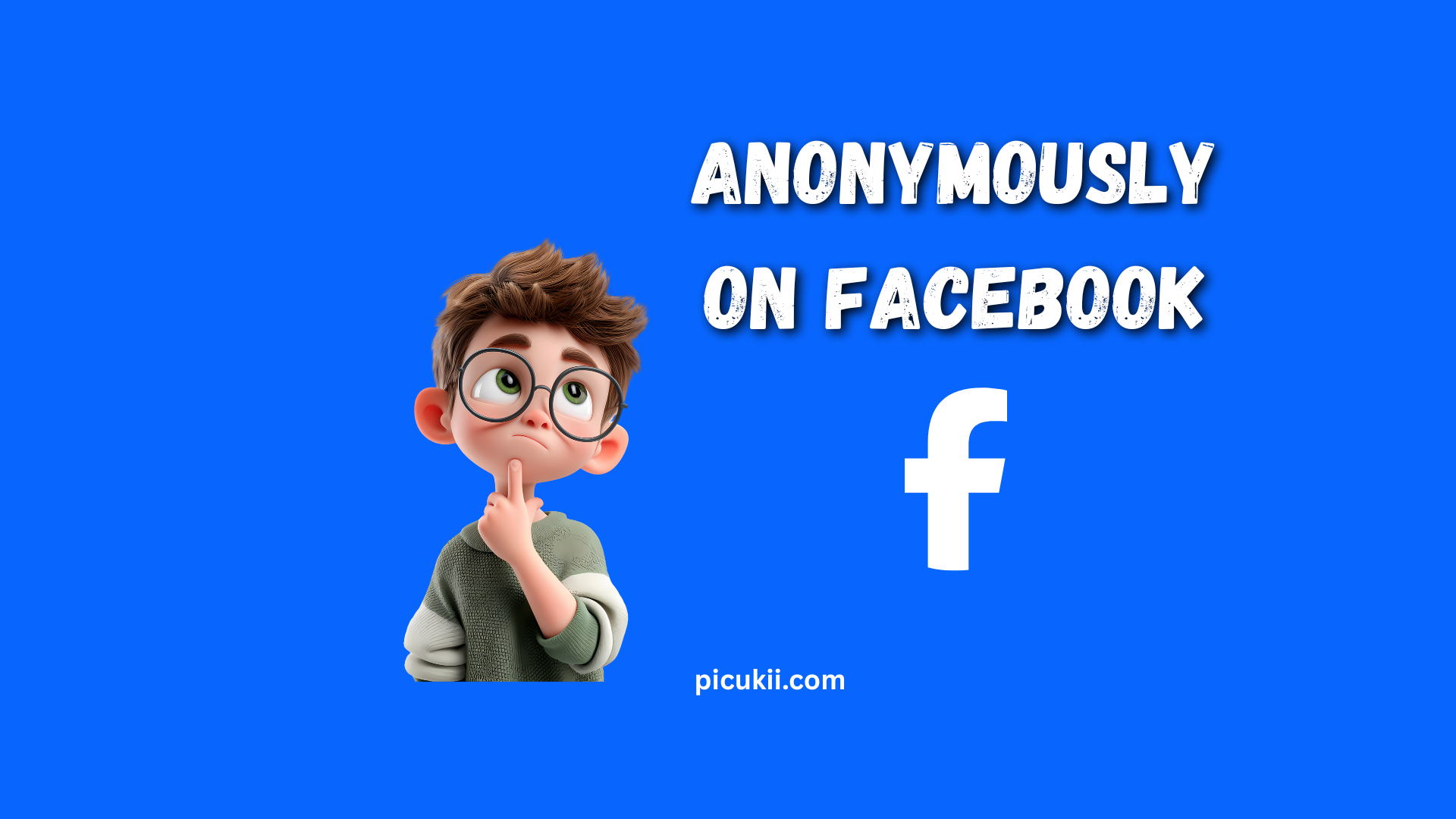 Post Anonymously on Facebook