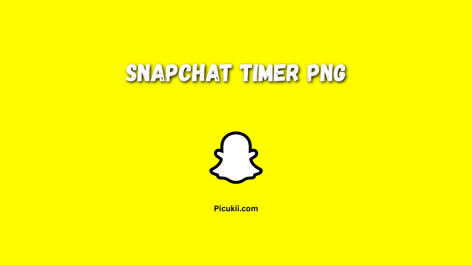 Snapchat Timer PNG