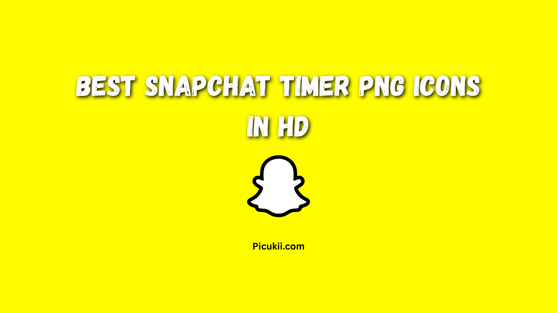 Snapchat Timer PNG