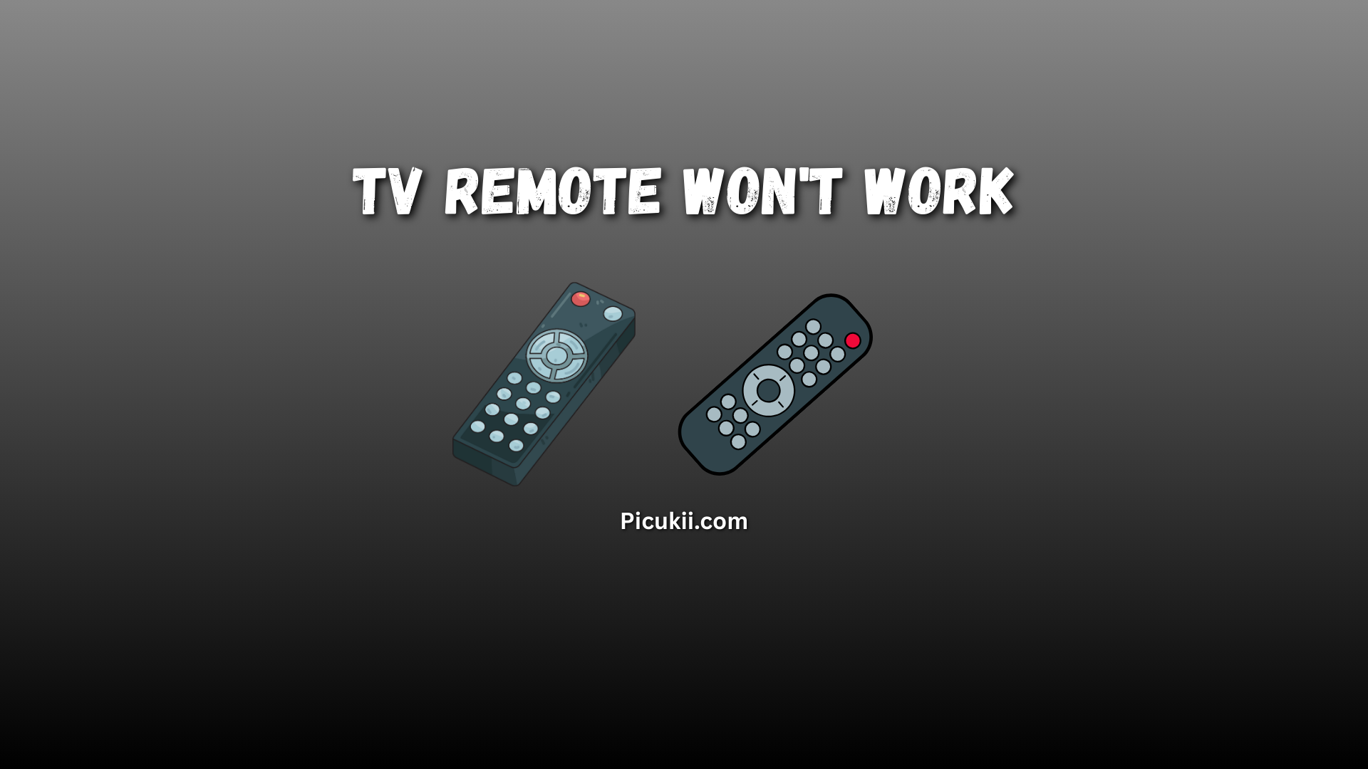 TV Remote Won't Work