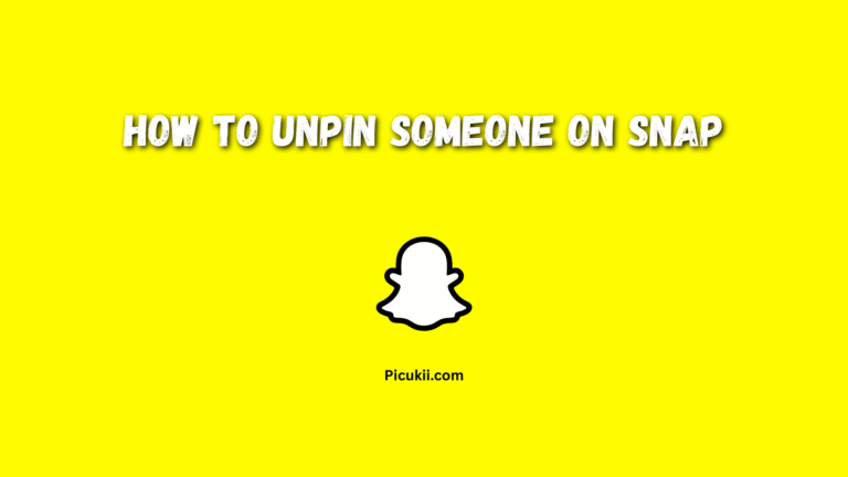 Unpin Someone on Snap