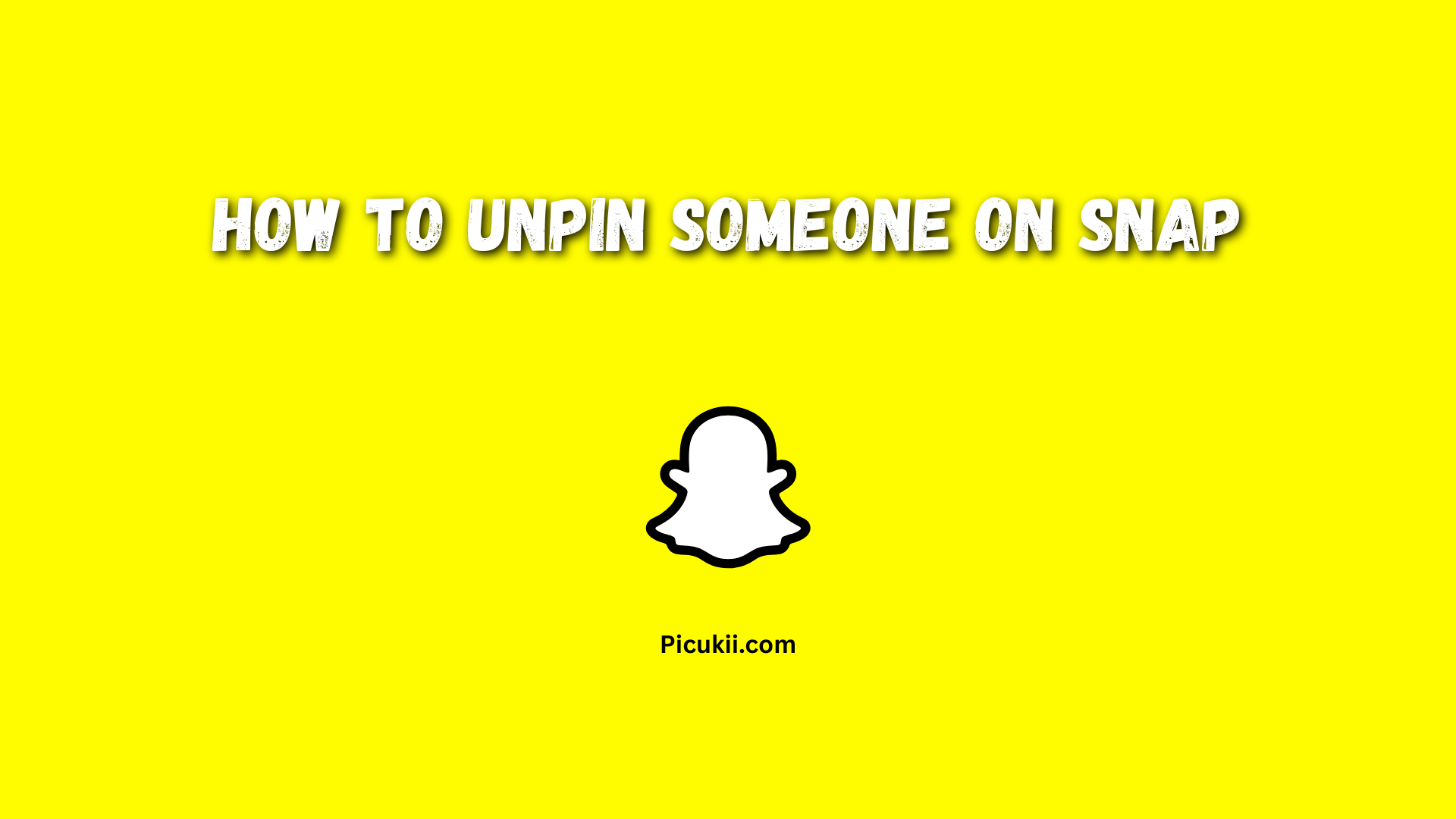 Unpin Someone on Snap
