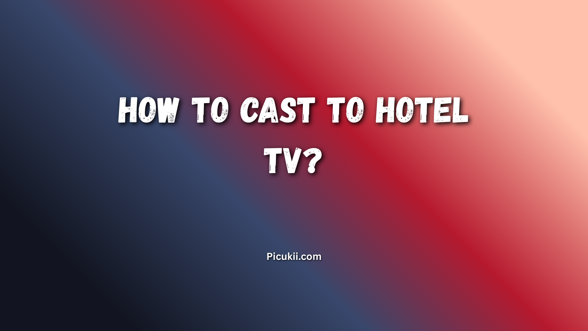 cast to hotel tv