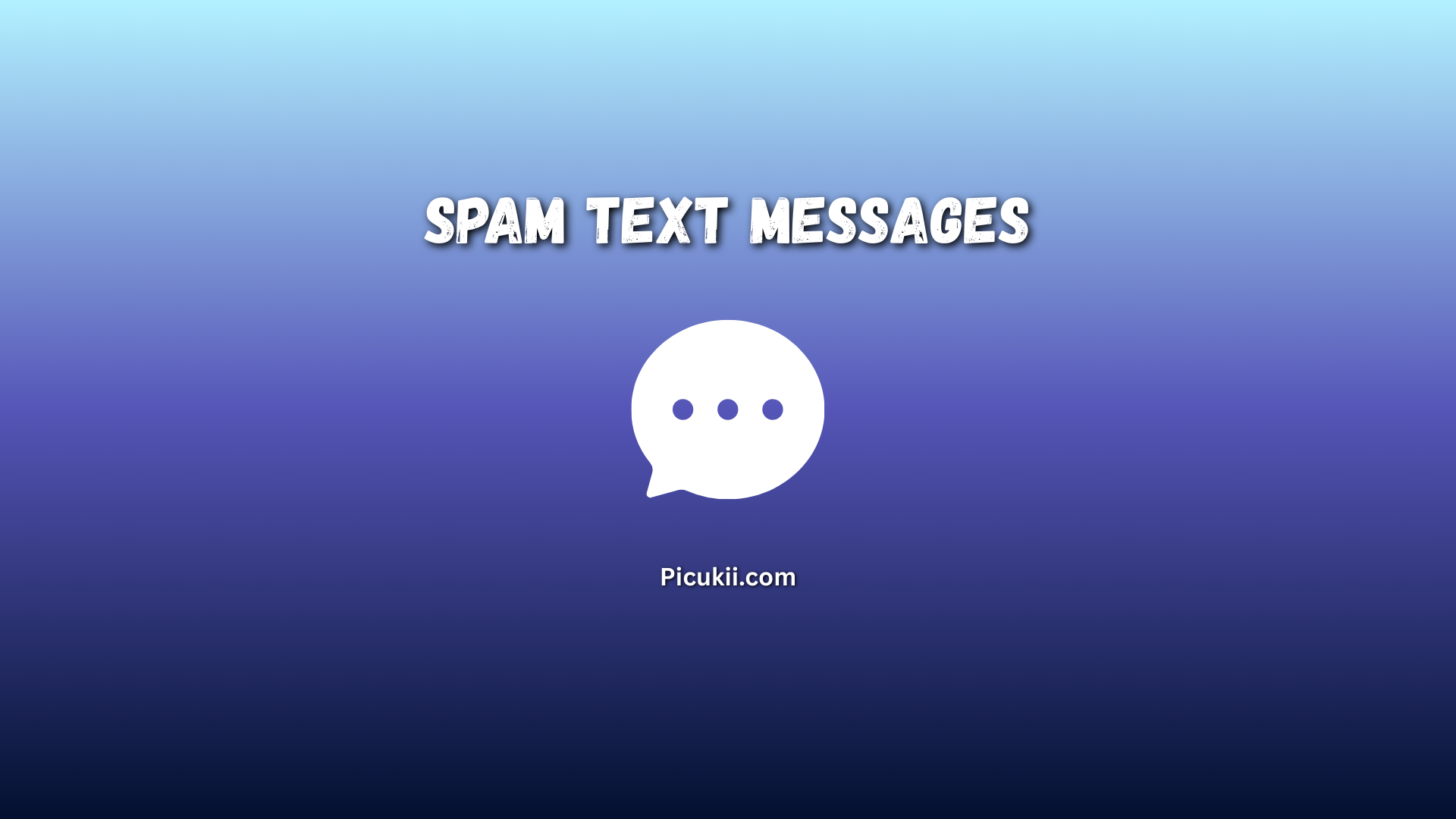 spam text messages