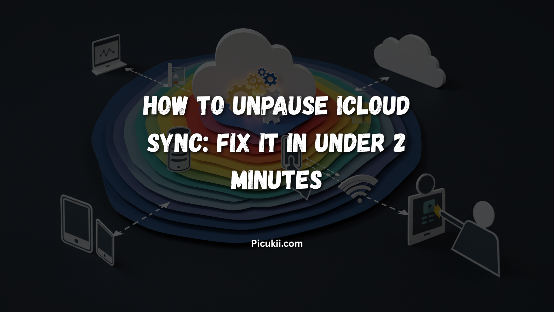 unpause icloud sync