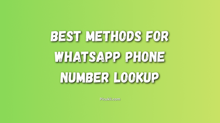 Best Methods for WhatsApp Phone Number Lookup