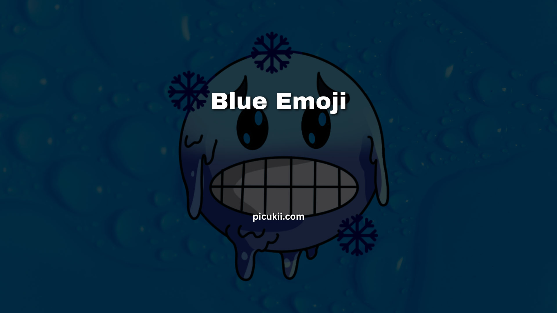 Blue Emoji