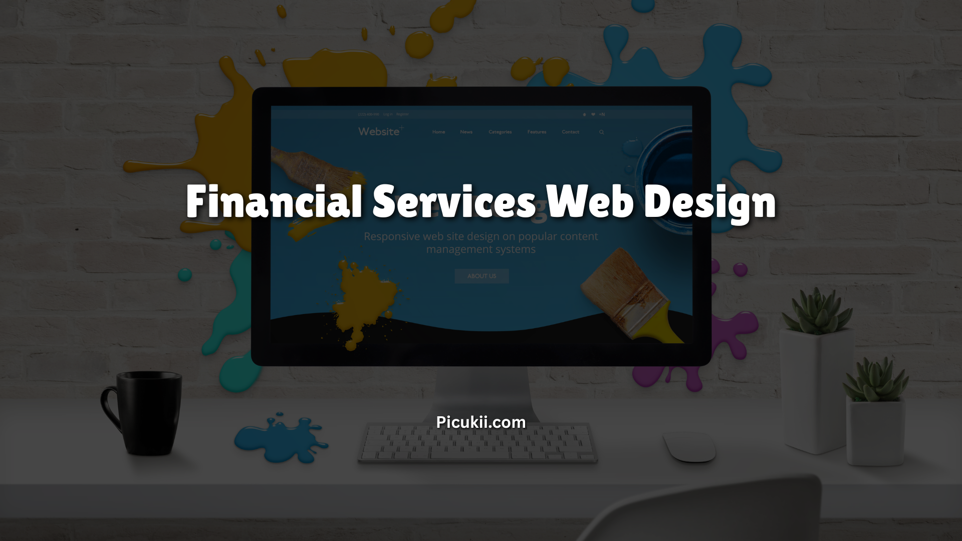 Financial Services Web Design