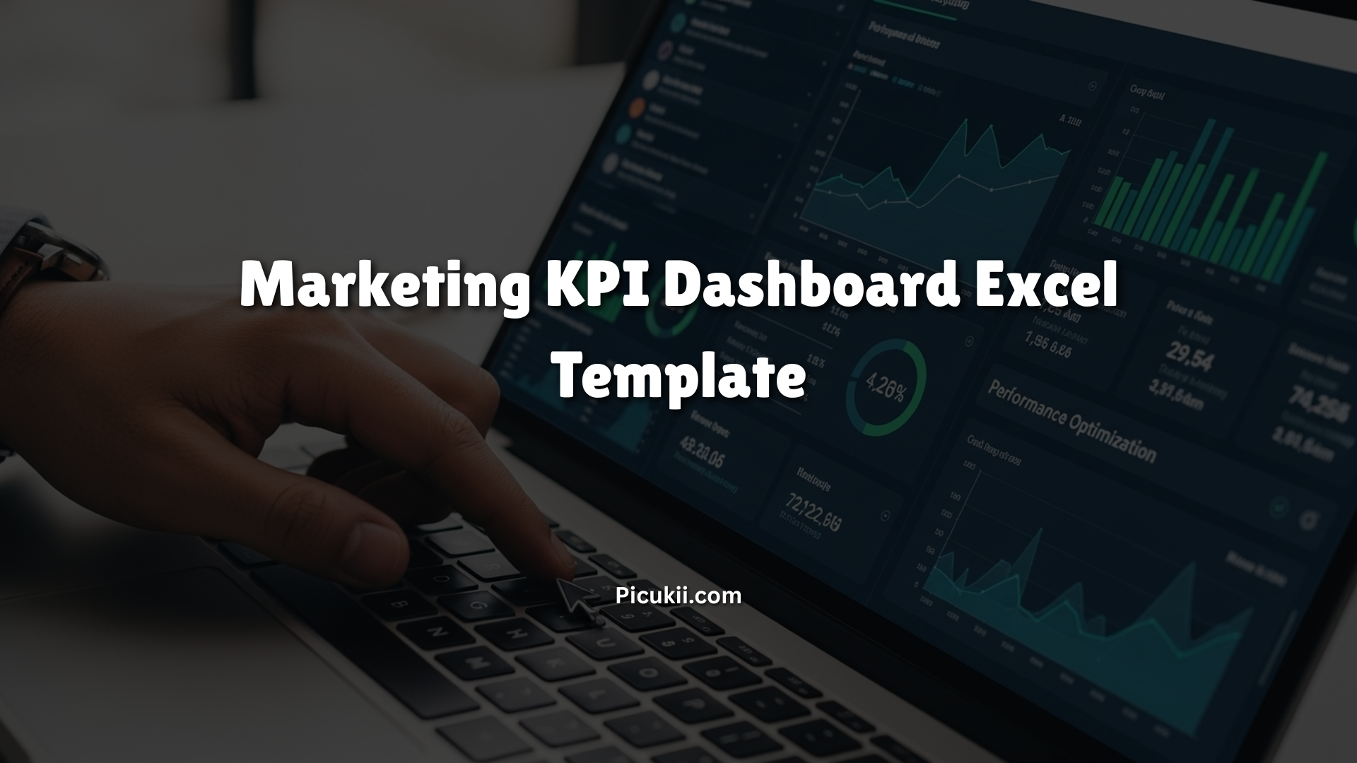 Marketing KPI Dashboard Excel Template