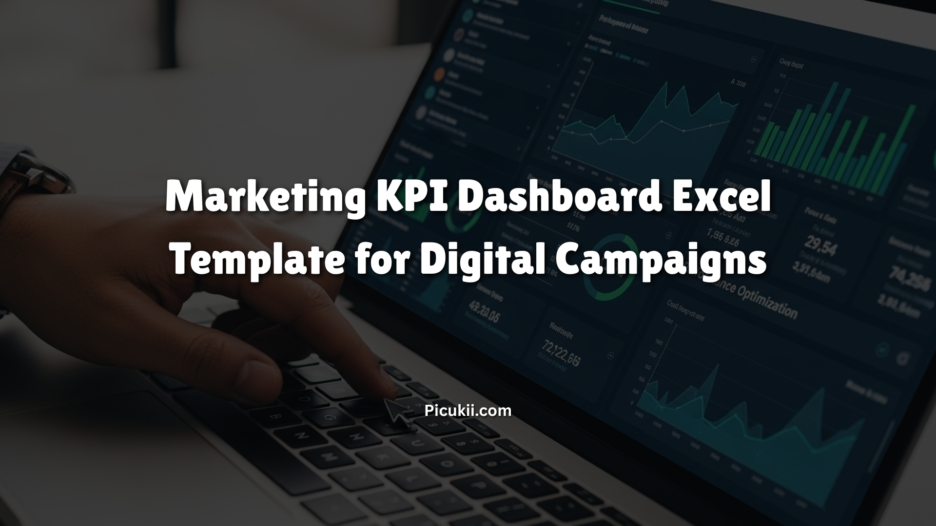 Marketing KPI Dashboard Excel Template