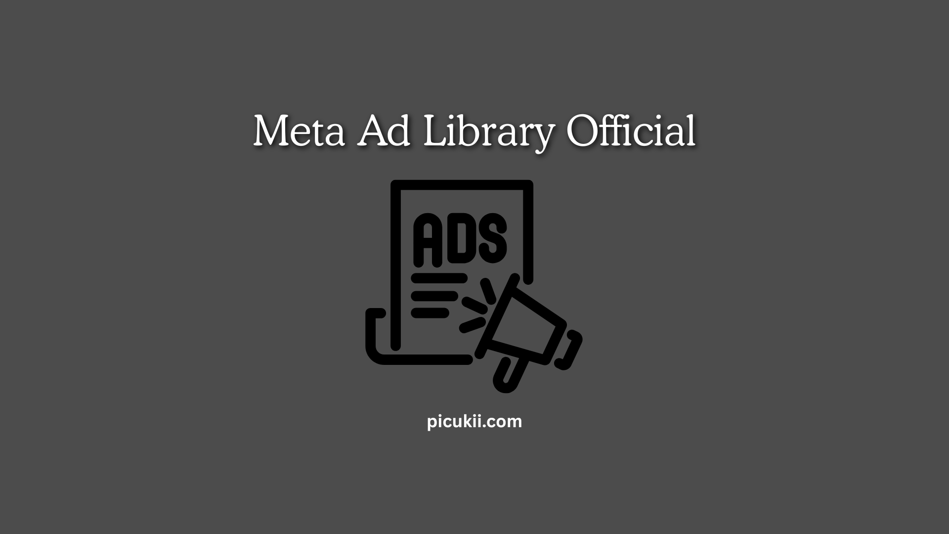 Meta Ad Library Official