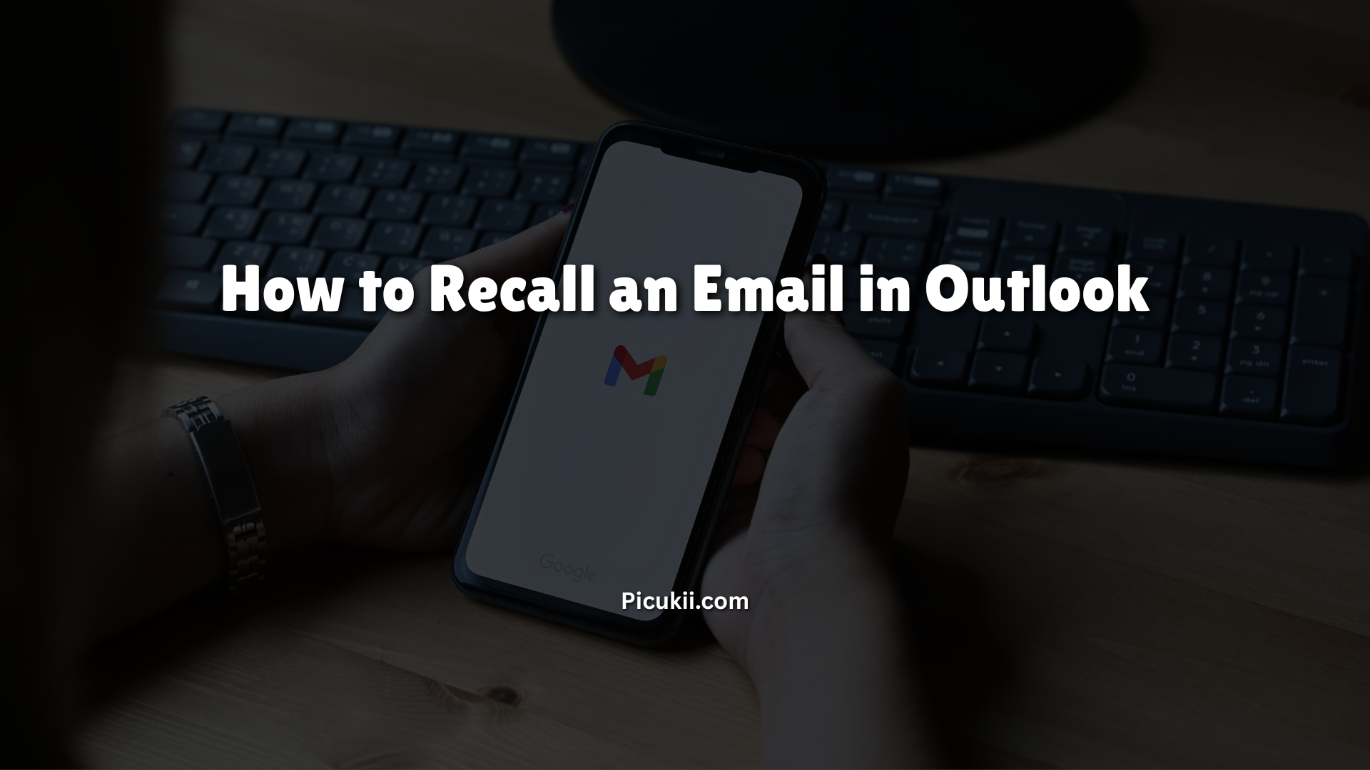 Recall an Email in Outlook