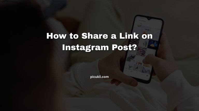 Share a Link on Instagram Post