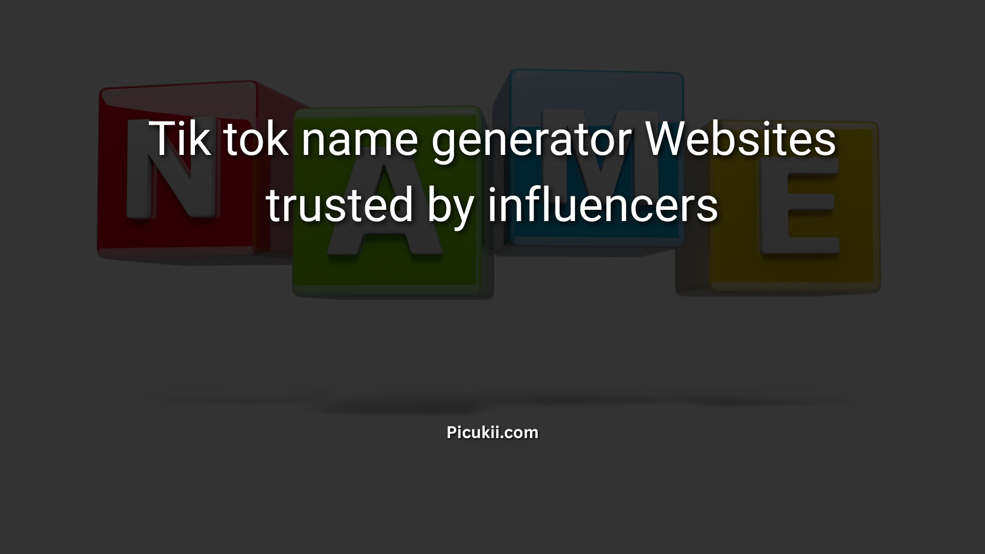 tik tok name generator