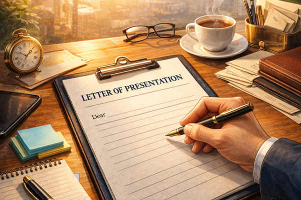 How to Write a Letter of Presentation