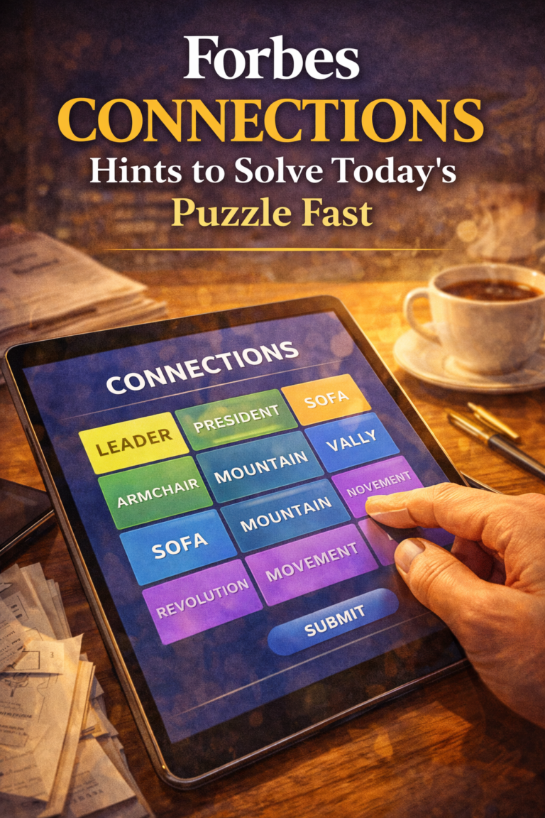 Forbes Connections Hints to Solve Today’s Puzzle Fast