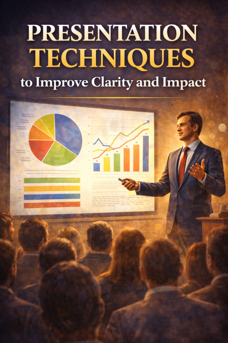 Presentation Techniques to Improve Clarity and Impact
