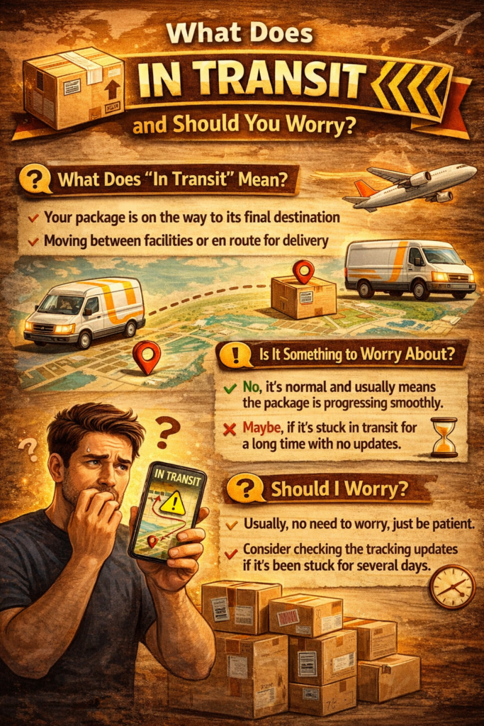 What Does In Transit Mean